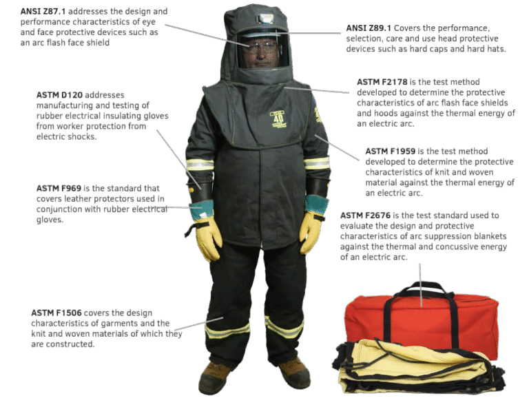 Arc Flash Categories CSA Z462, NFPA 70E - Arc Safety Canada