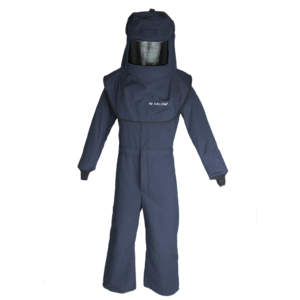 40 Cal LAN™ Arc Flash Hood and Coverall Suit Set