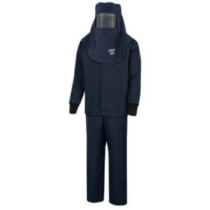 40 Cal LAN™ Arc Flash Kit with Escape Strap (Hood, Coat, and Bib Suit Set)