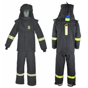 100 Cal TCG™ Arc Flash Suit with Escape Strap (Hood, Coat, and Bib)
