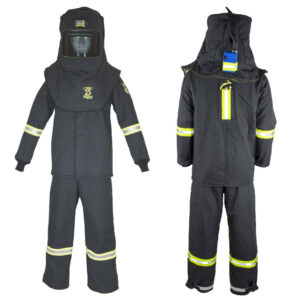25 Cal TCG™ Arc Flash Kit with Escape Strap (Hood, Coat, and Bib Suit Set)