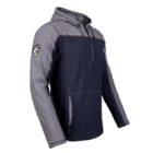 Elements Lite Hoodie Navy Grey Angle