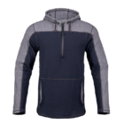 Elements Lite Hoodie Navy Grey Front2