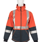 Lightning Jacket Front Hood Down