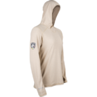 PDT W HoodUp Khaki Angle