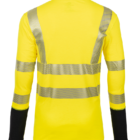 Pro Dry Hi Vis Yellow Back
