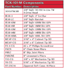 TCK101M Components